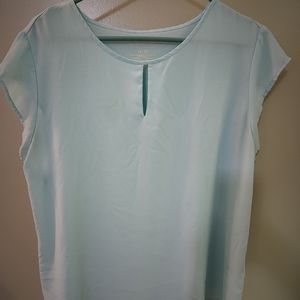 Van heusen blue blouse